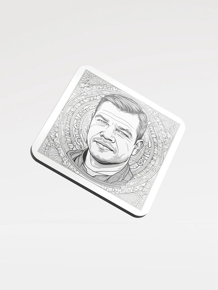 Eco Chic: Illustrated Cork Coaster product image (1)