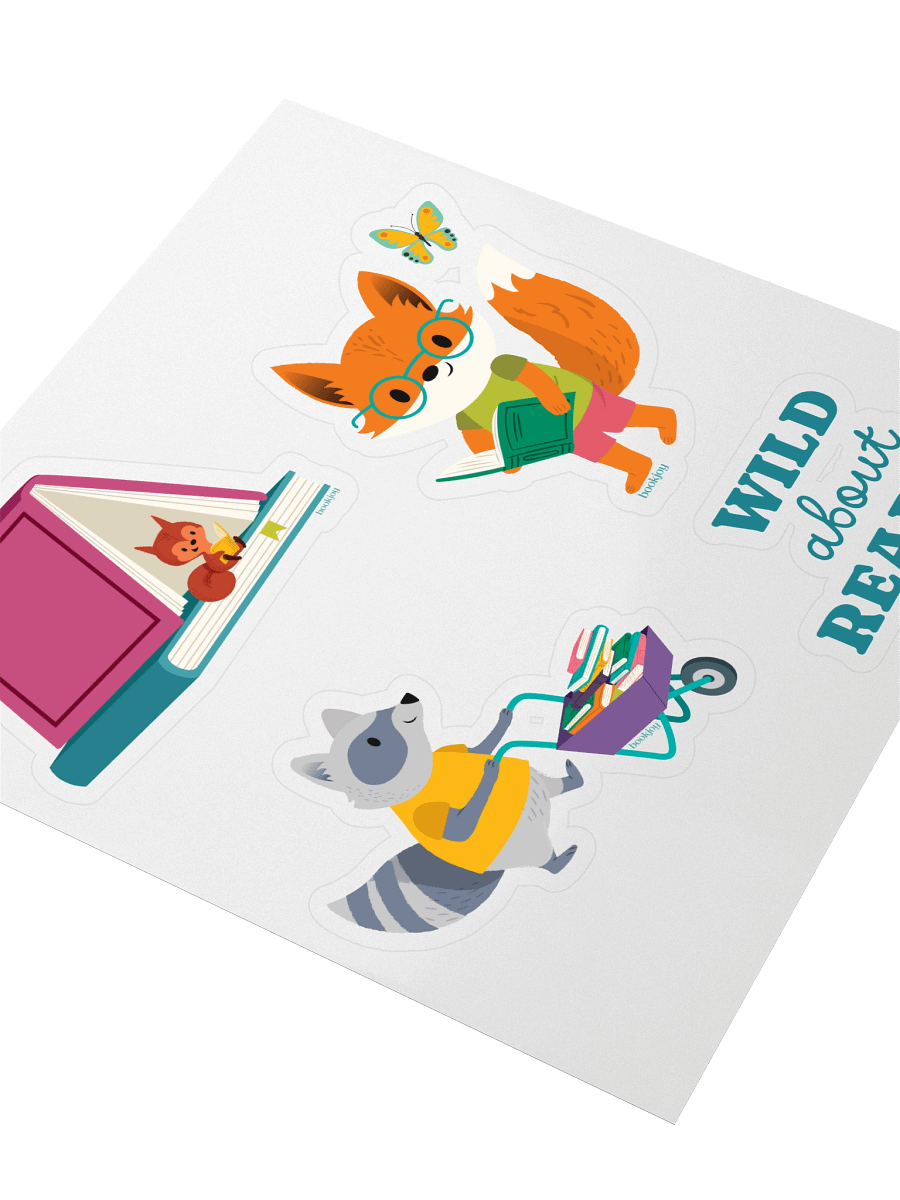 Wild About Reading Stickers product image (3)