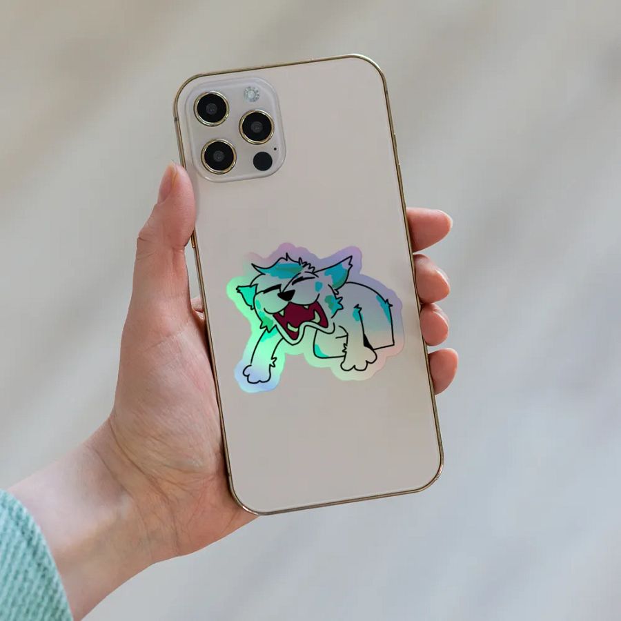 Fisk RAHHH Holographic Sticker product image (8)