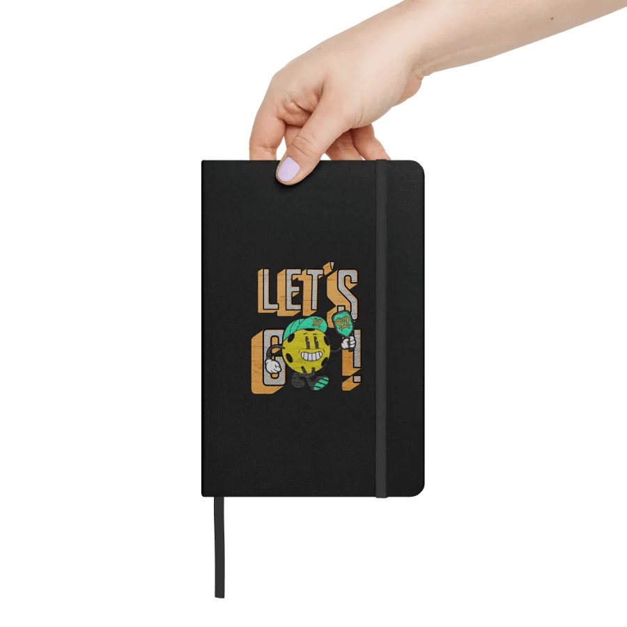 Lets Go Pickleball Hardcover Notebook product image (6)