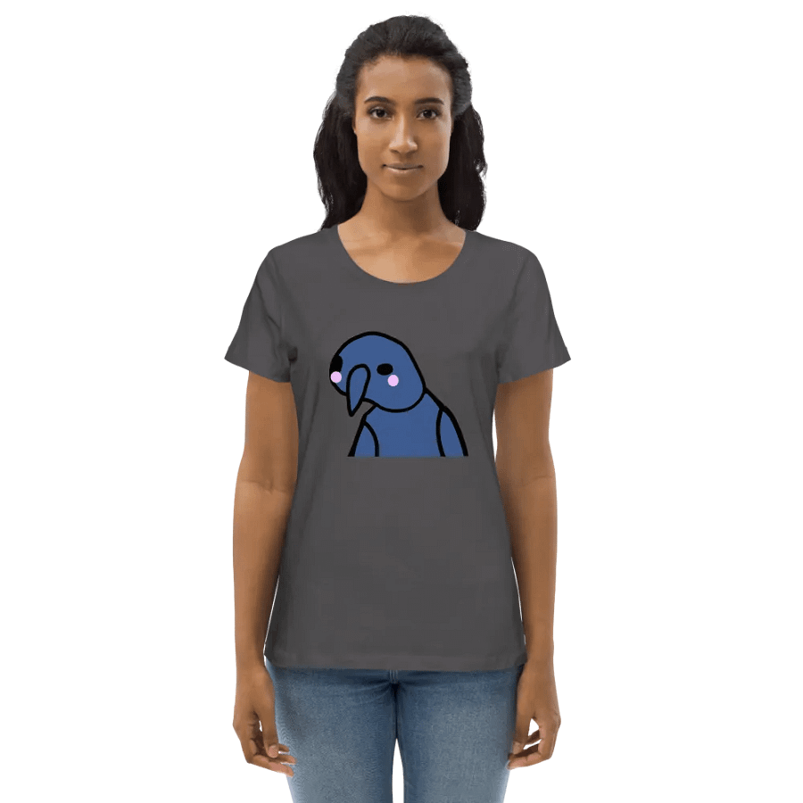 BlushSki Printed Fitted Womens Tee product image (1)