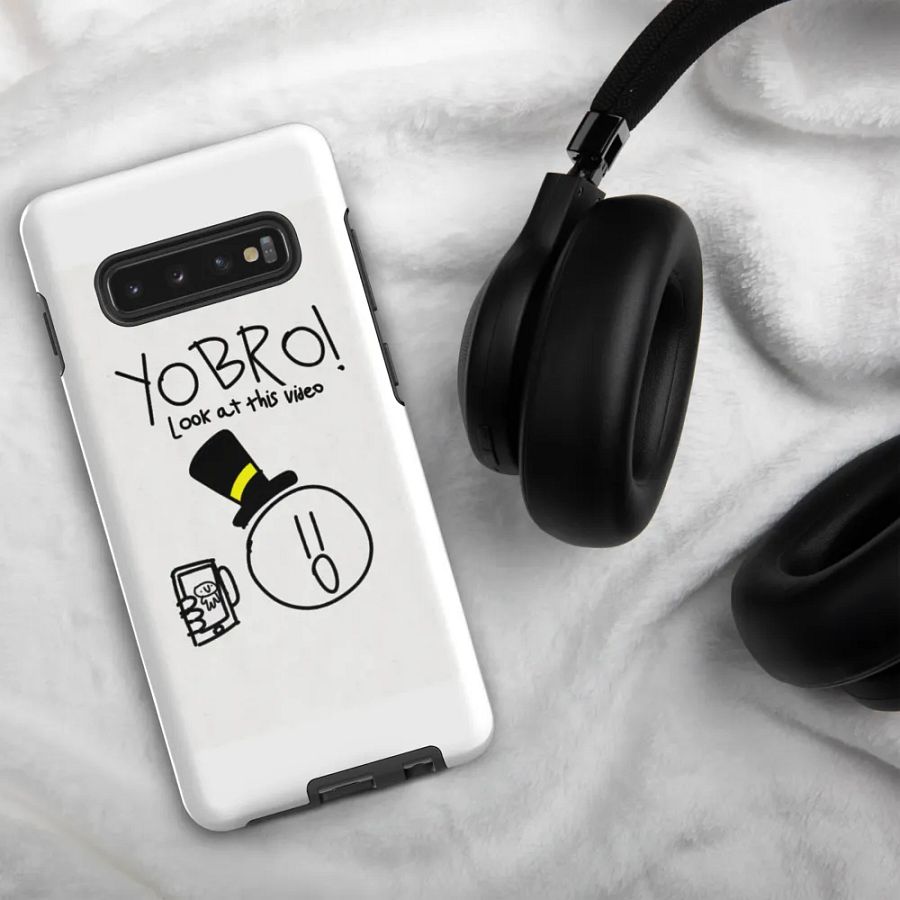 “YO BRO LOOK AT THIS VIDEO” Samsung case product image (5)
