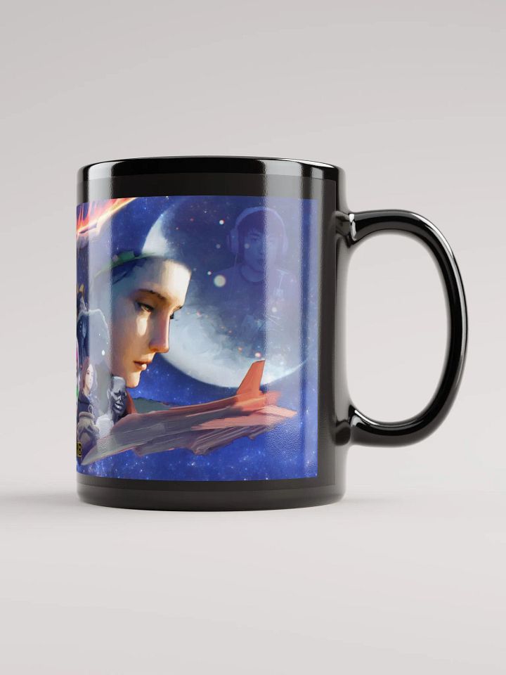 The Climb Skumverse Glossy Black Mug product image (1)