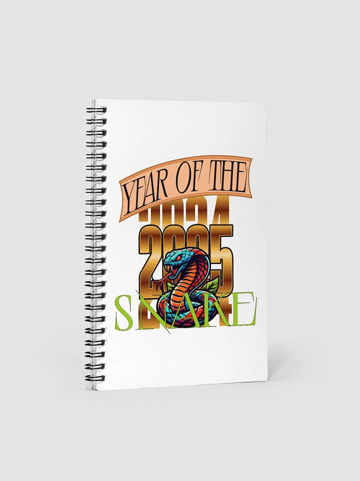 Year of the 2005 Snake Spiral Notebook product image (1)