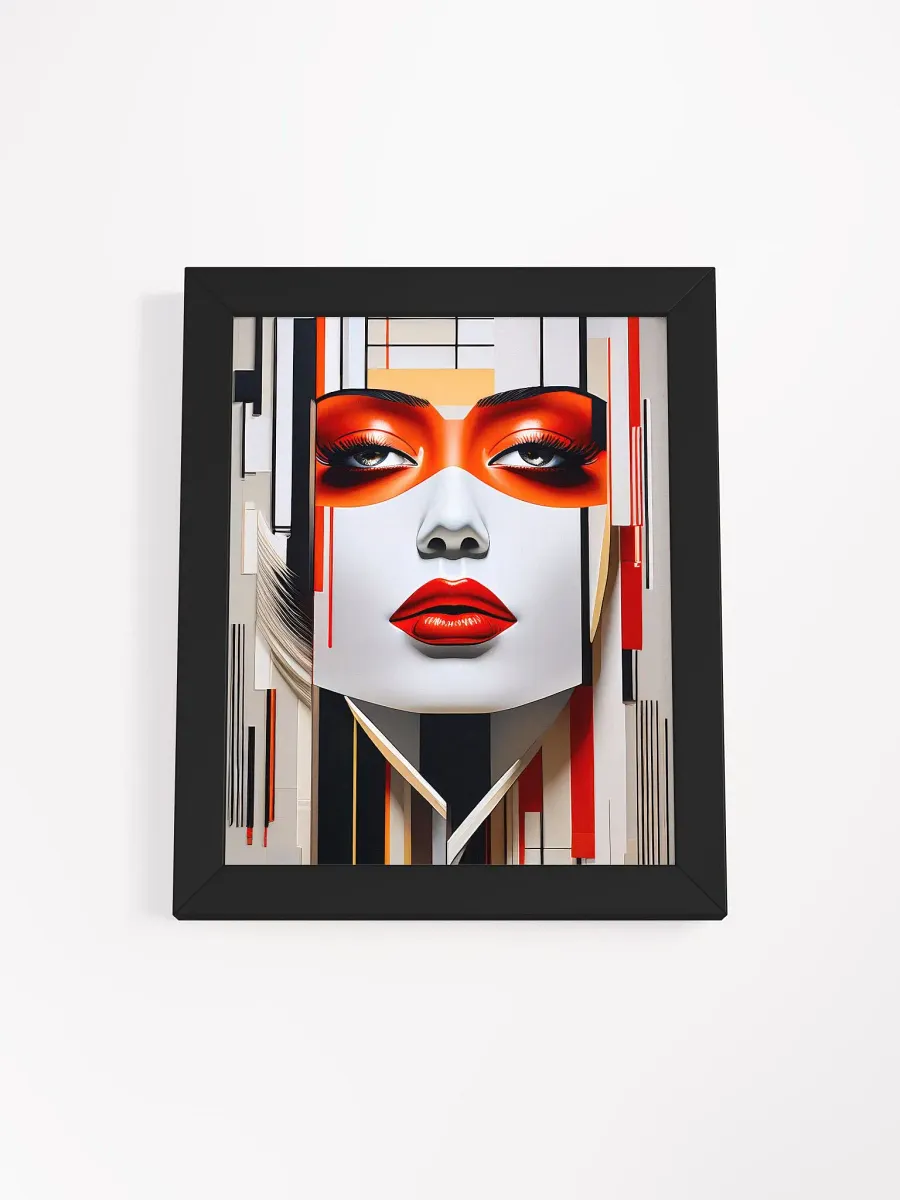 Beauty Mask - Wall Art - Framed product image (1)