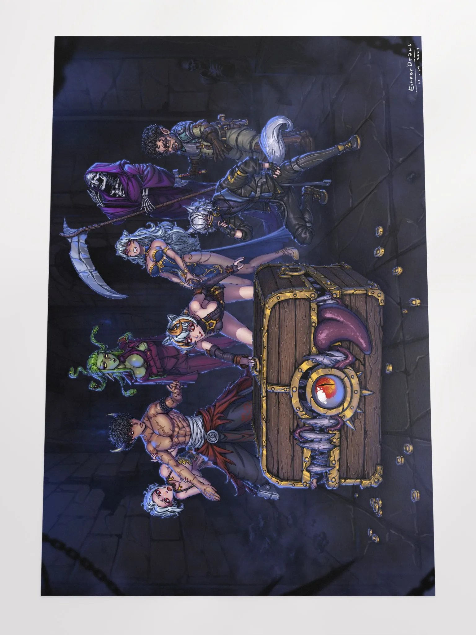 Curious Fwiends Poster product image (4)