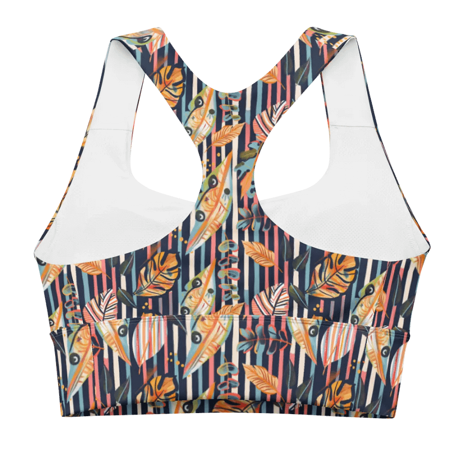 Kaleidoscope Blue Stripes and Leaves product image (3)