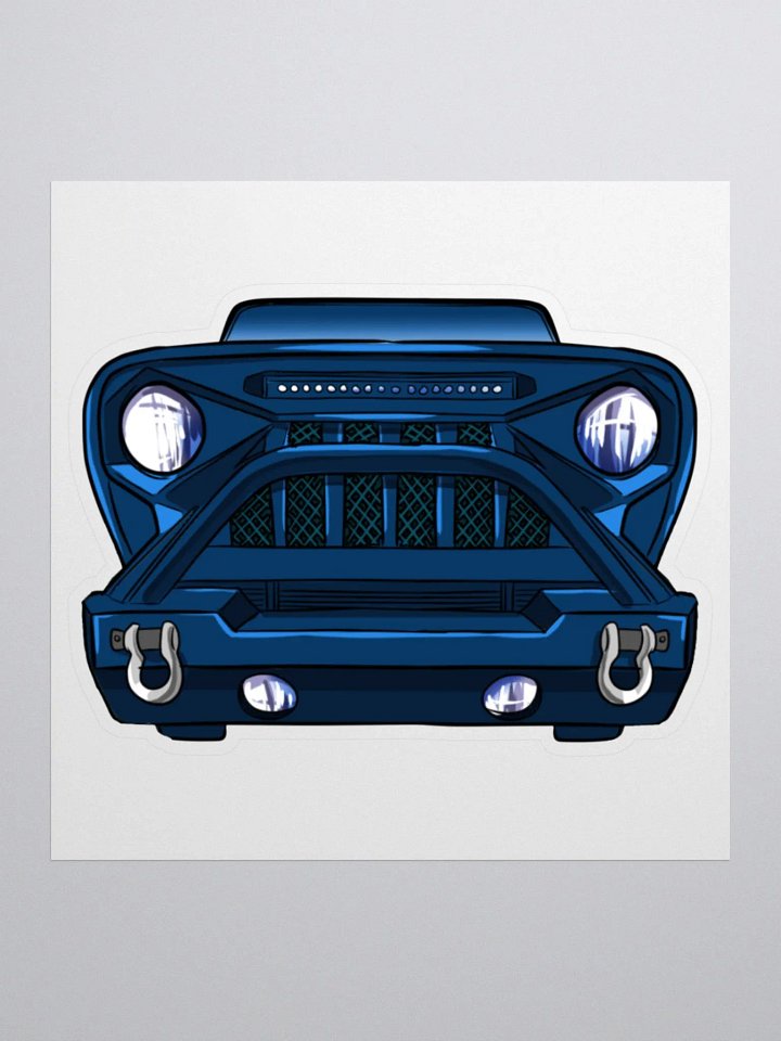 Blue Jeep Sticker product image (2)