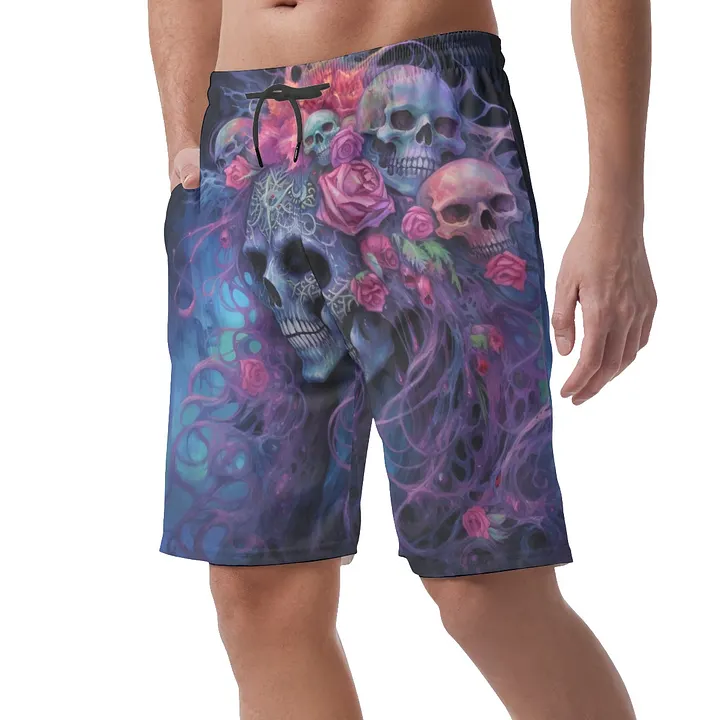 All-Over Print Men's Casual Short Pants product image (2)