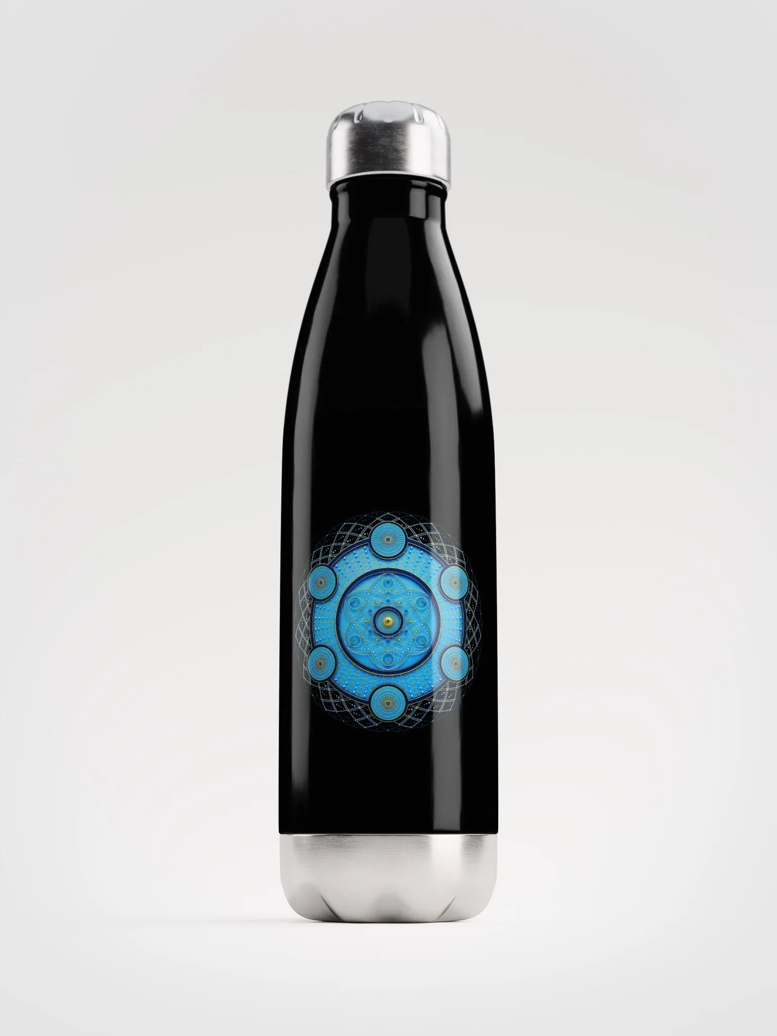 Mandala of Self-Expression Stainless Steel Water Bottle product image (1)