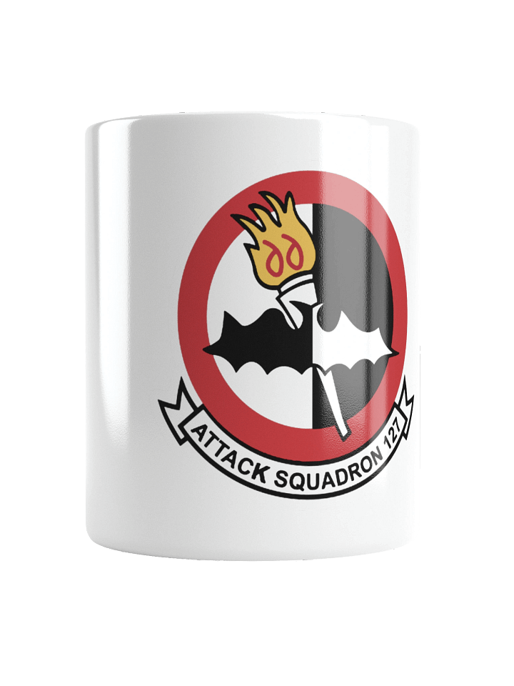 VA-127 Batmen White Glossy Mug! product image (1)