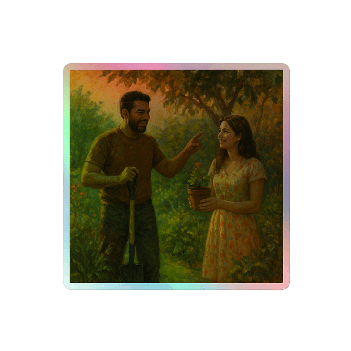Track 14 – Las Plantas de la Tierra | Holographic Sticker product image (2)