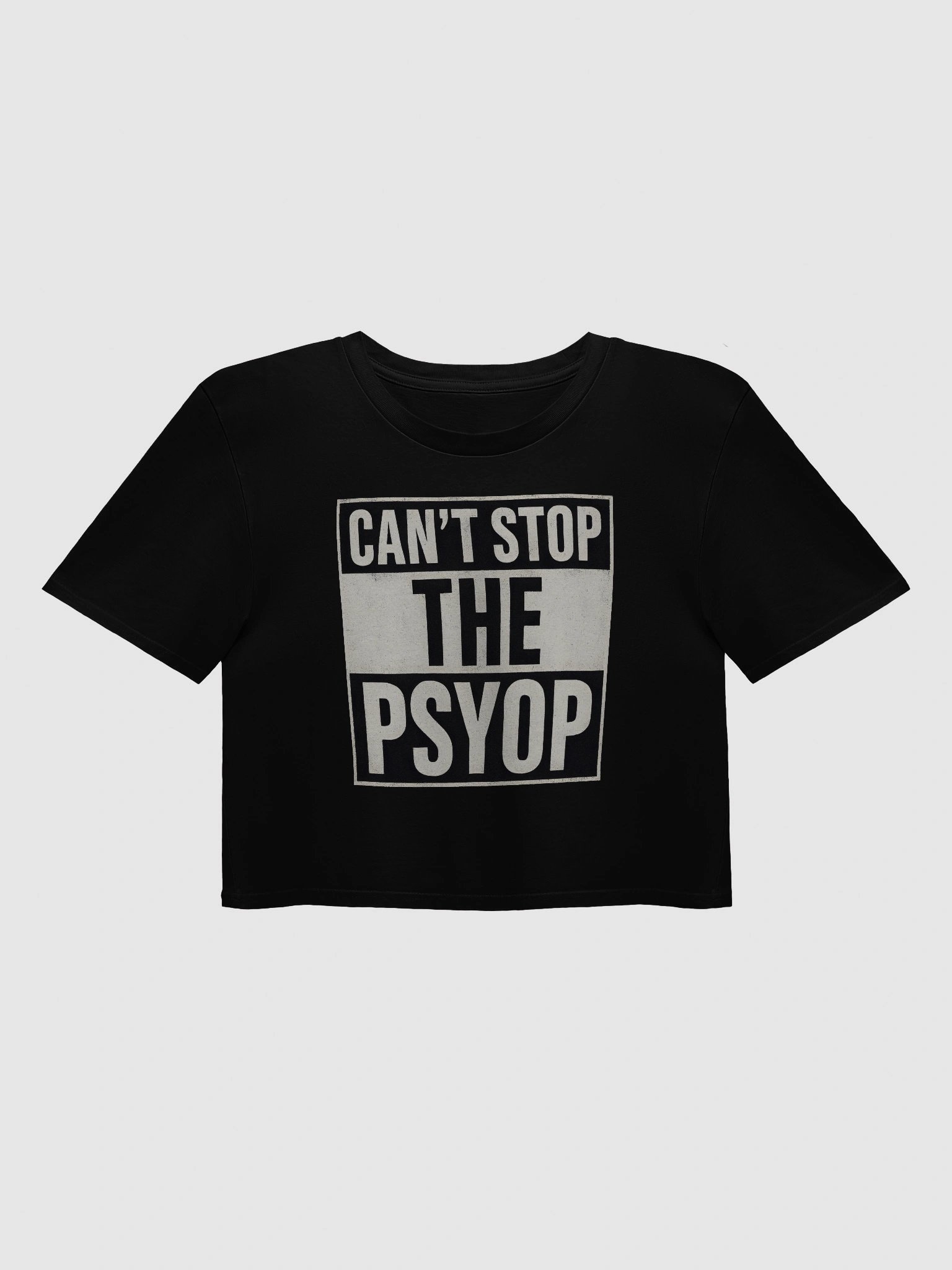 Cant Stop The Psyop - Crop Top 0x00 product image (1)