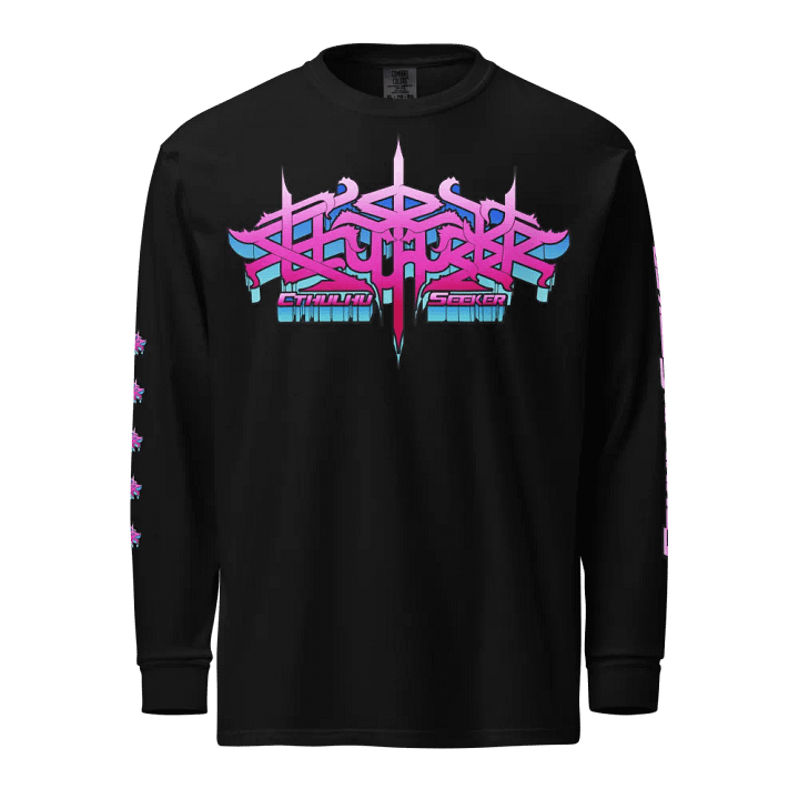 CthulhuSeeker Synthwave -Ver. 2- Longsleeve product image (1)