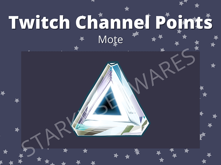 Destiny Inspired Mote Gambit Twitch Channel Point Icon Emote product image (1)