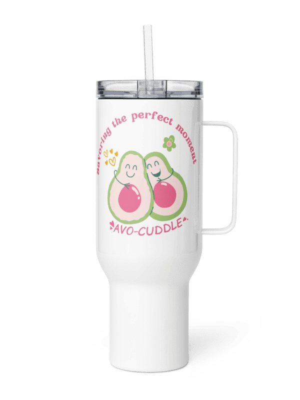 Avocado Avo-Cuddle Insulated Travel Mug – Cute & Durable 25oz Tumbler! product image (10)