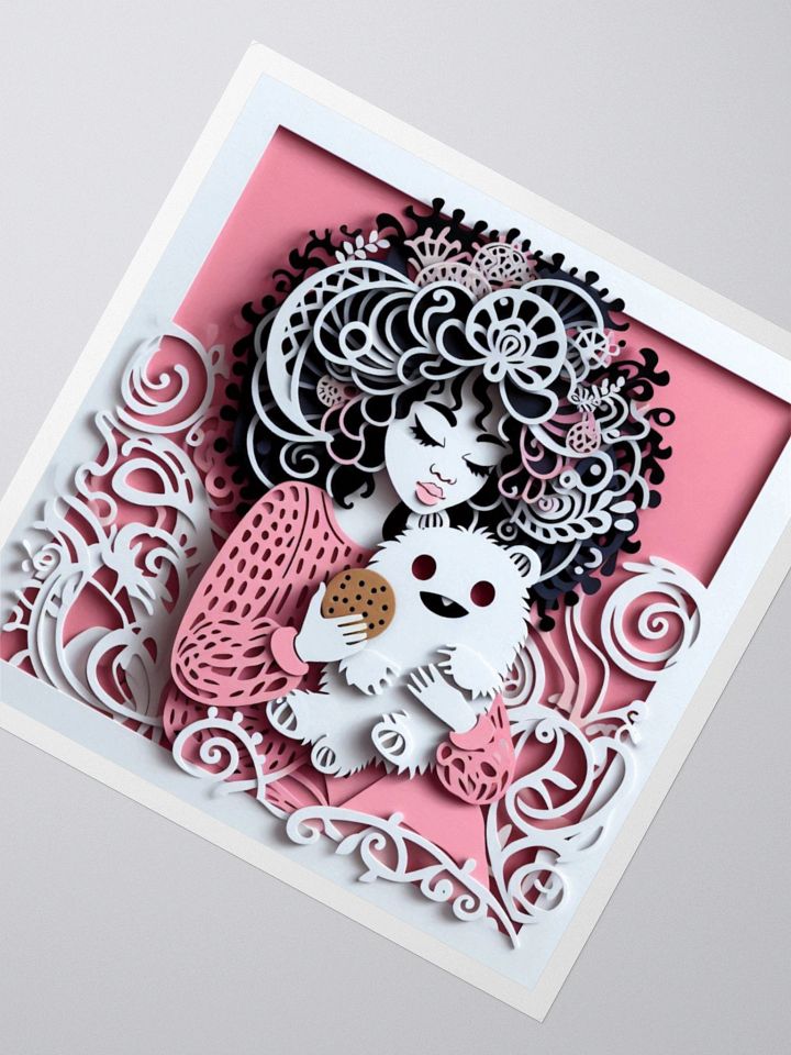 Curly Charm Kiss Cut Stickers product image (6)