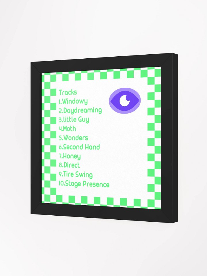 Stage Presence Tracklist Poster product image (2)