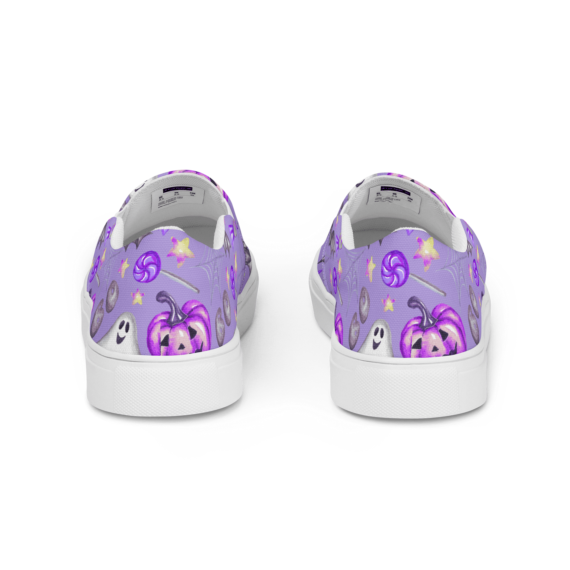 Spooky Purple Halloween Slip-Ons product image (4)