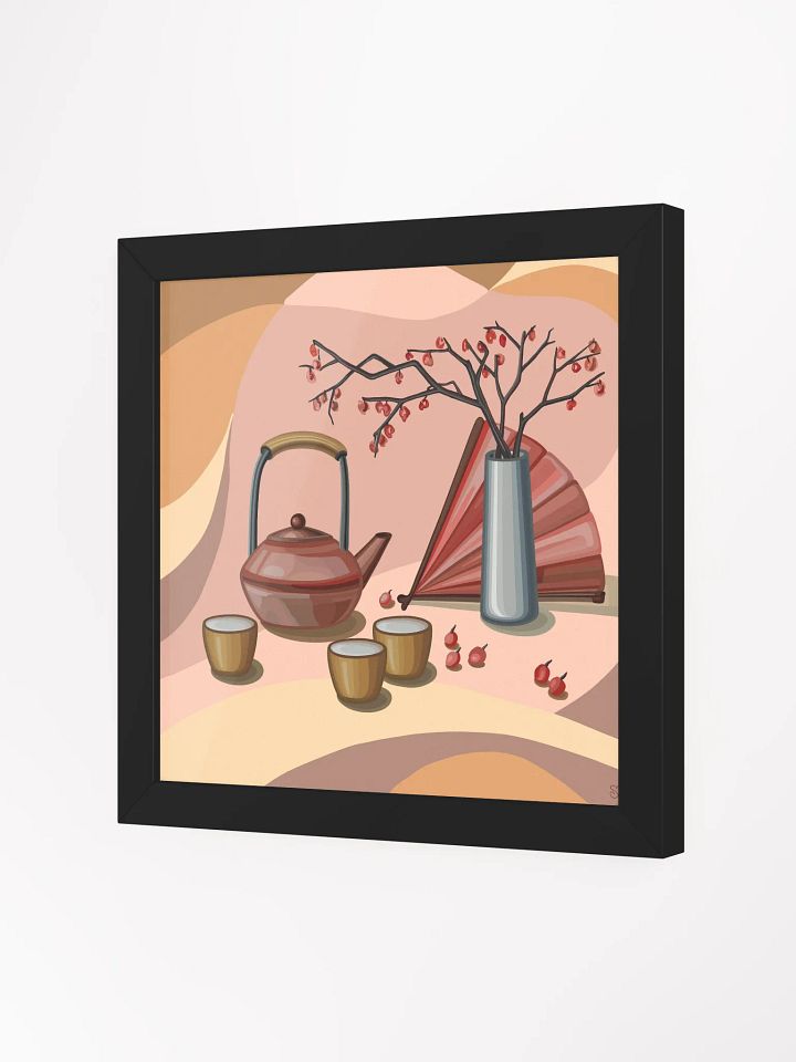 Earthy Teapot Still Life Matte Poster - Coffee Shop No. 12 product image (19)