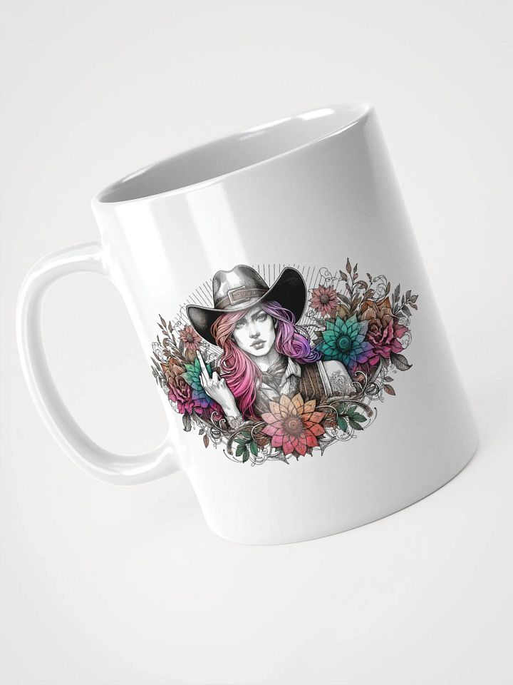 Sassy Floral Cowgirl Mirage Mug product image (2)