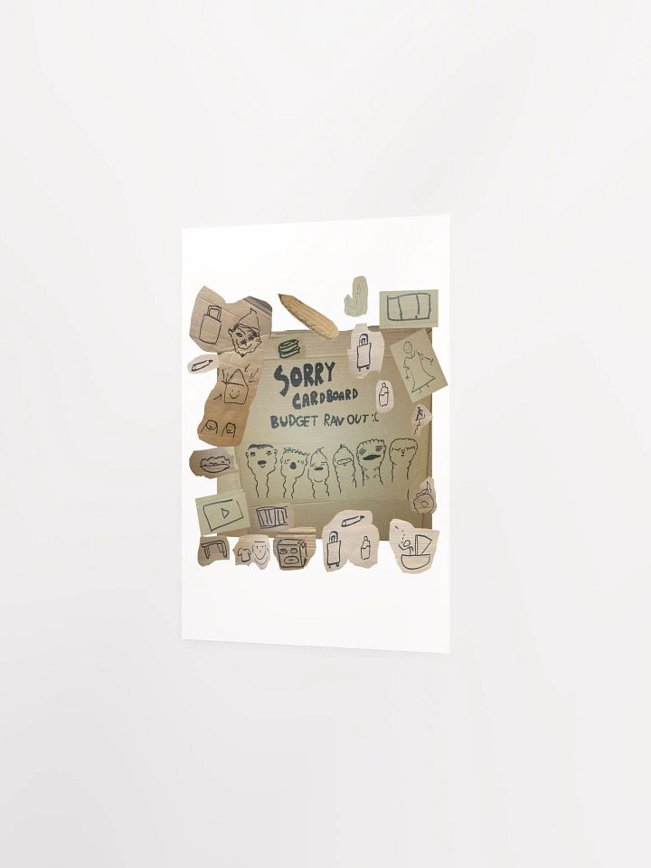 evil cardboard poster product image (23)