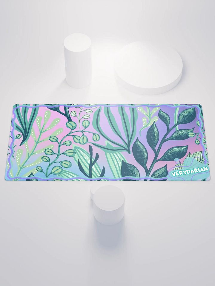 🌱VeryDarian Gradient Plant Desk Mat🌱 product image (1)