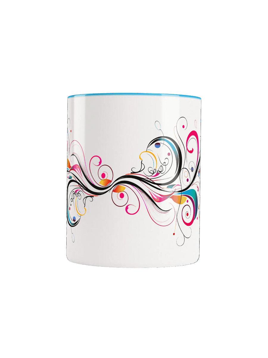 Vibrant Swirls Ceramic Mug product image (34)