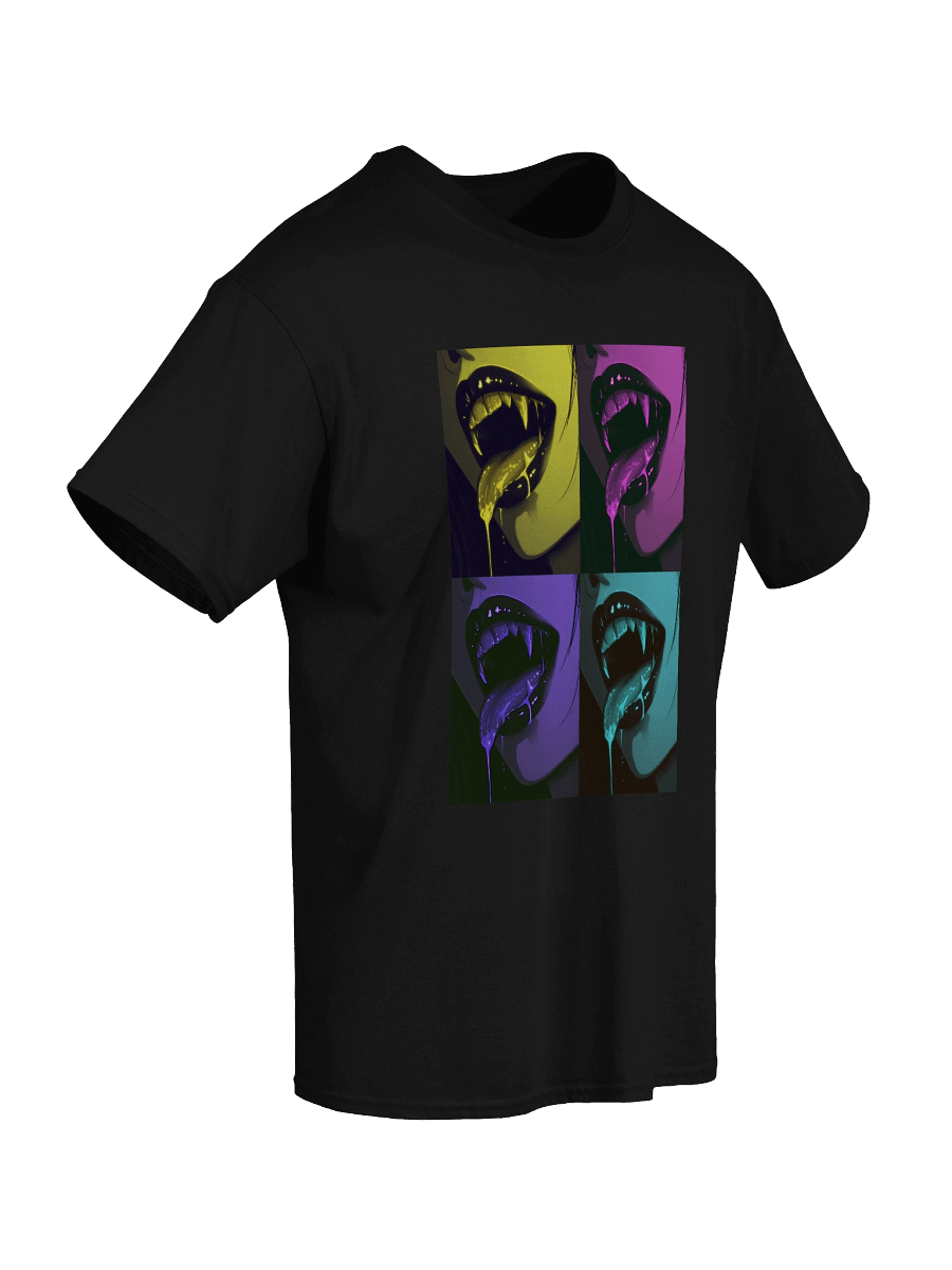 Bite me softly Pop-Art Heavyweight Printed T-Shirt product image (43)