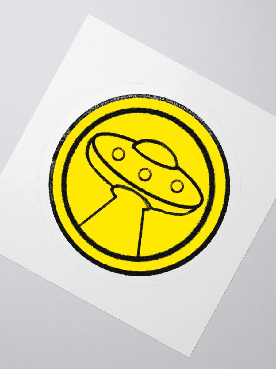 Cosmic Visitor Kiss Cut Stickers product image (4)