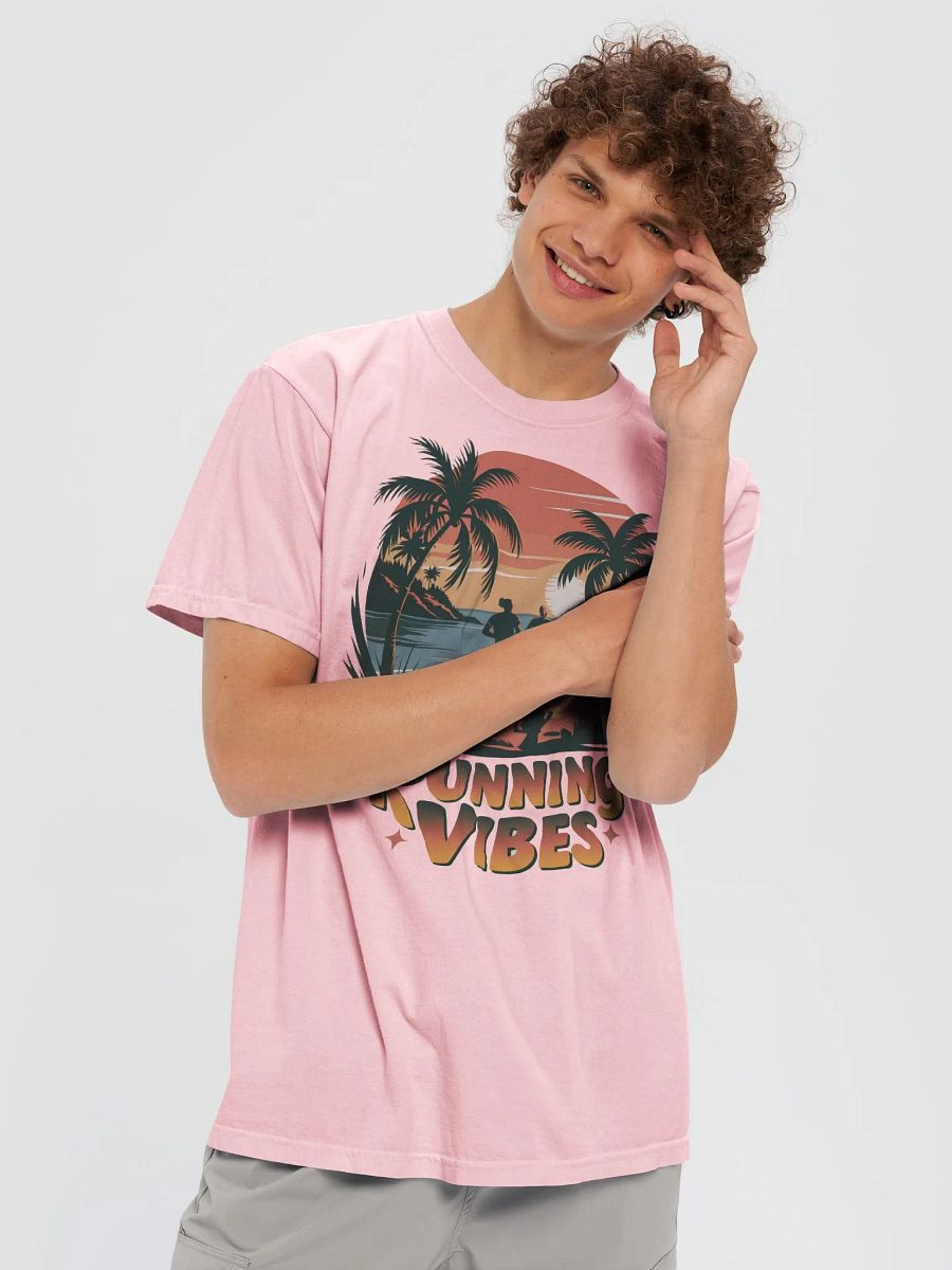 Sunset Runners Beach T-Shirt product image (3)