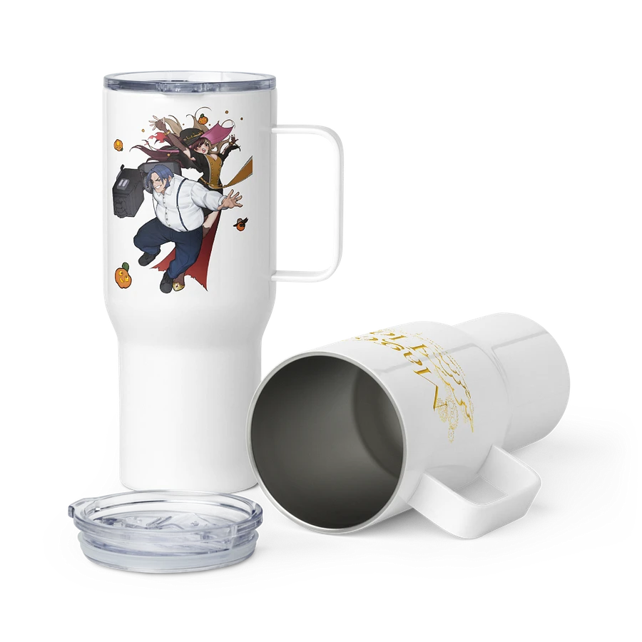 MageHouse: Pumpkin & Mecha - Travel Mug w/ Handle product image (3)