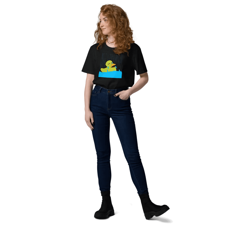 Quackers Cry Stanley/Stella Organic Cotton T-Shirt product image (5)