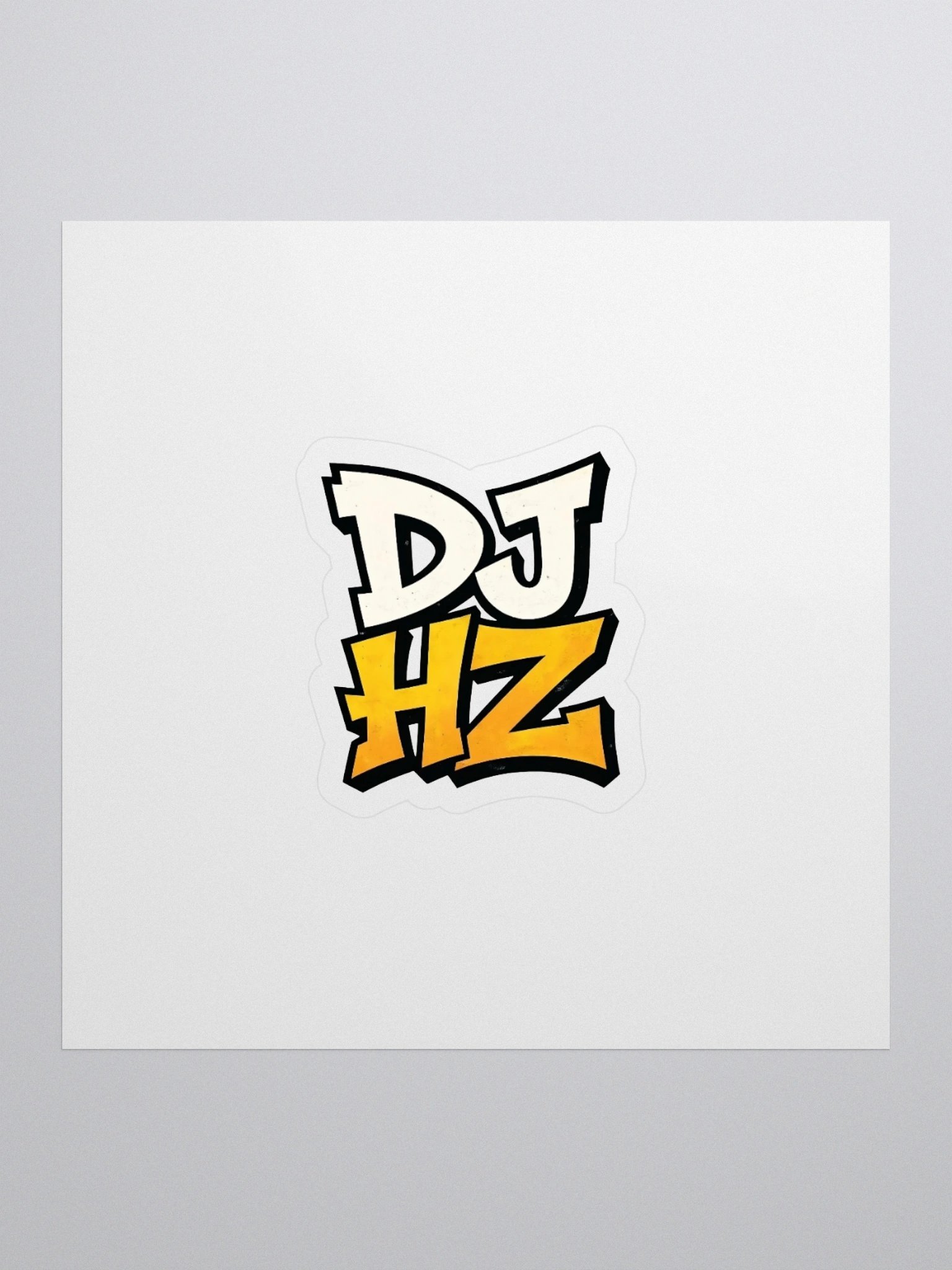 DJ HZ Sticker product image (1)