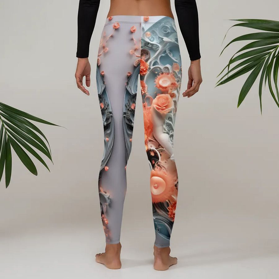 Floral Heart Legging product image (2)