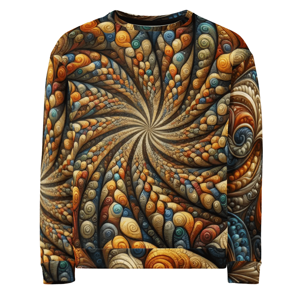 Colorful Patterns - All-Over Unisex Sweatshirt #7 product image (6)