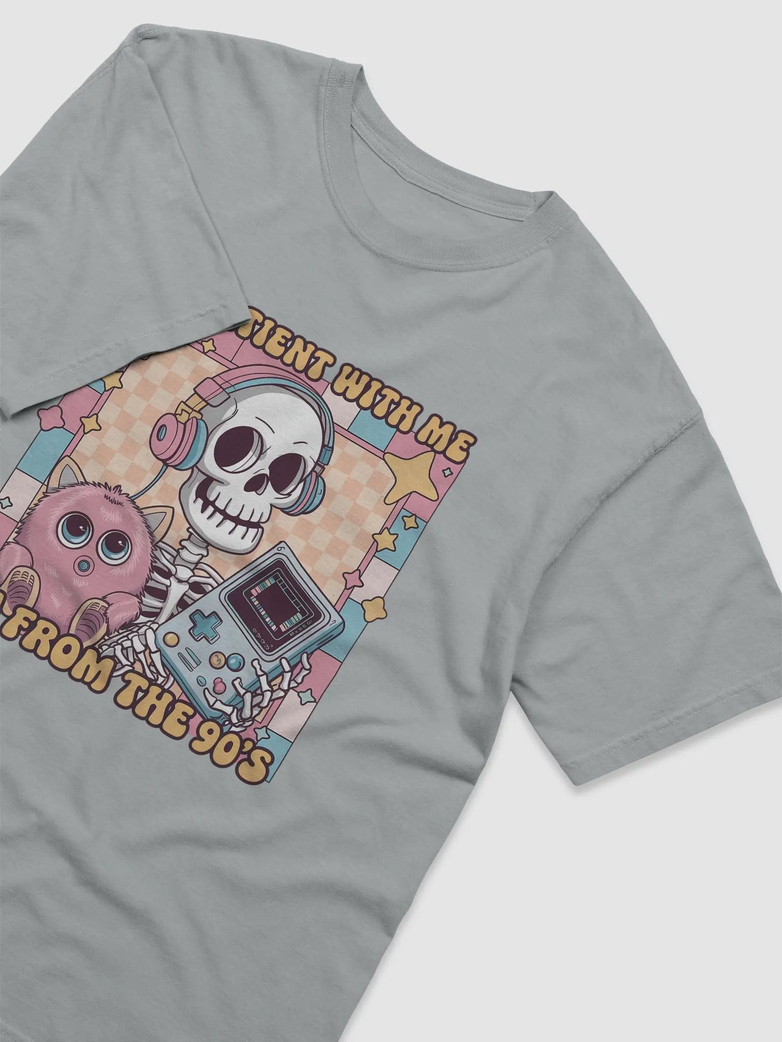 90's Gamer Skeleton Graphic Tee product image (3)