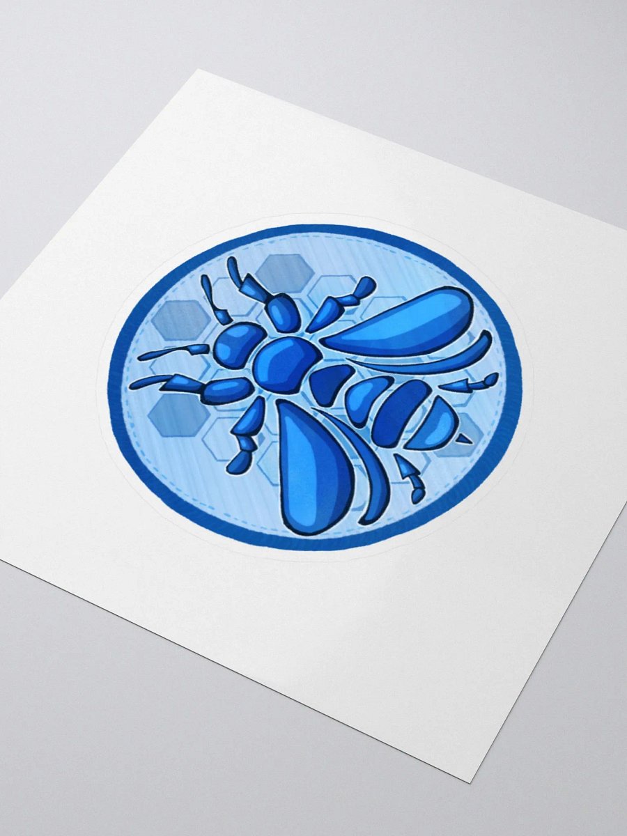 Blue Bees Sticker product image (3)