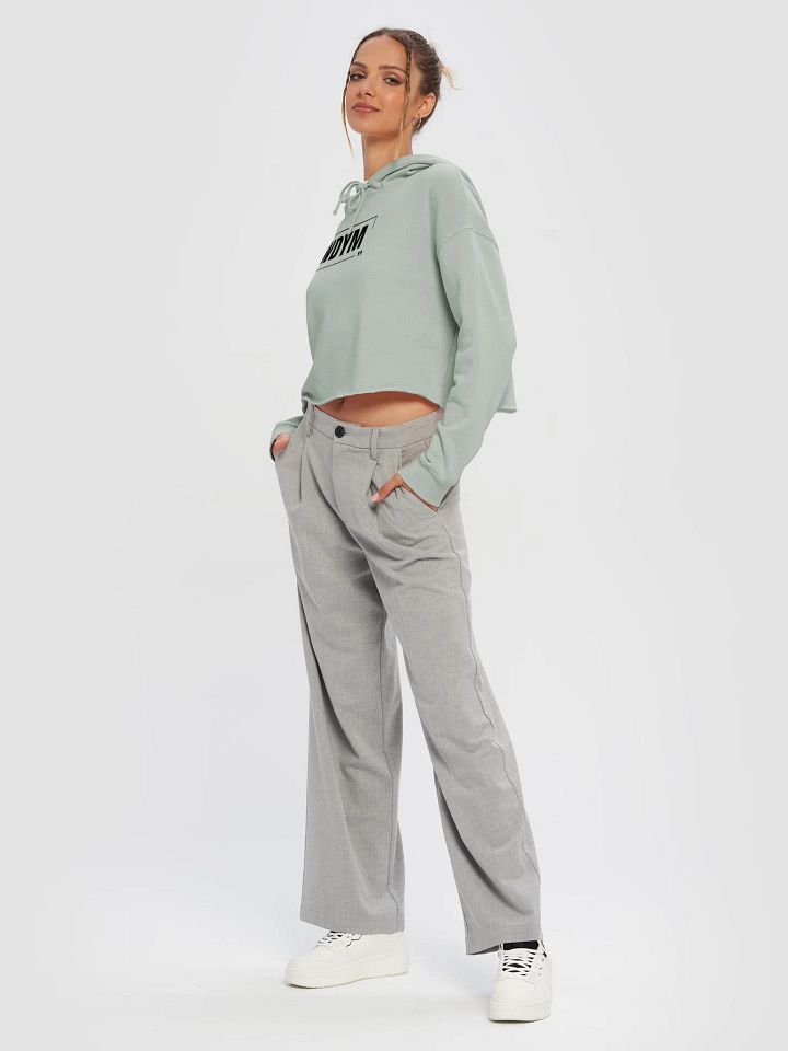 WDYM Speech Women's Crop Hoodie product image (1)