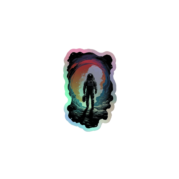 Cosmic Explorer Holographic Sticker Set product image (1)