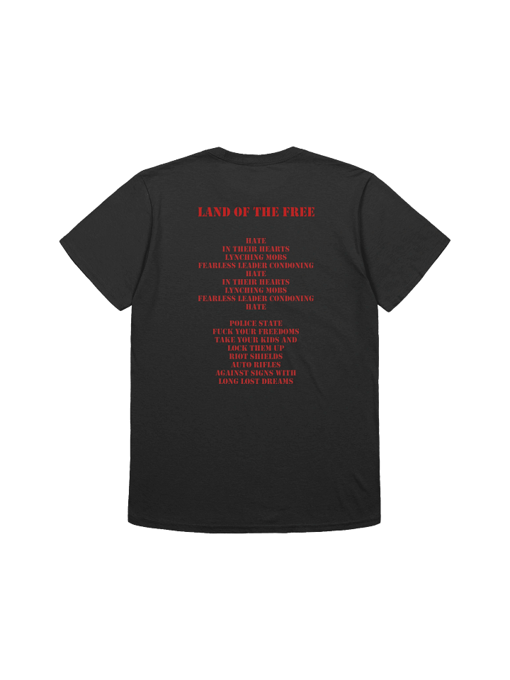 Riot Age Unisex "Land of the Free" Lyric Shirt product image (2)