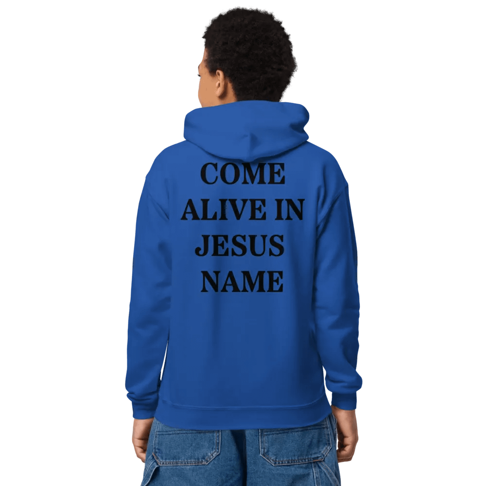 I am a House of Miracles | Hoodie Kids | Black Print product image (4)