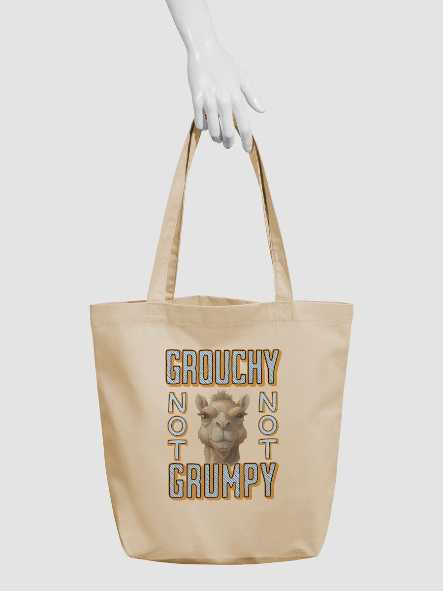 Grouchy Not Grumpy Camel Eco Tote product image (6)