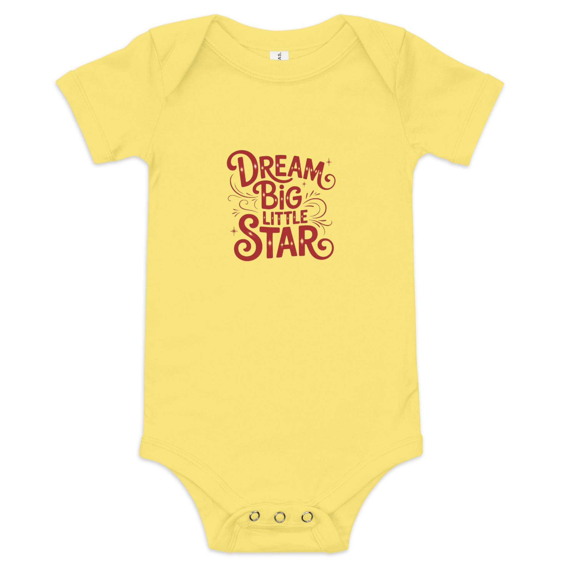 Kiddie Speak Dream Big Little Star Baby Onesie product image (1)