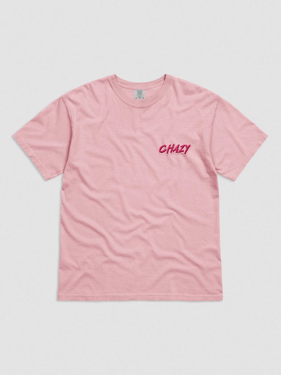 Embroidered Chazy pink T-shirt product image (2)
