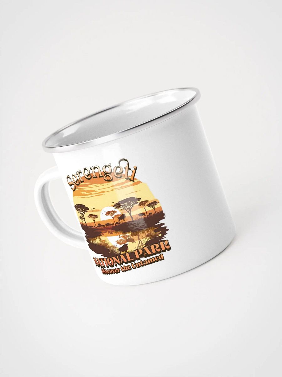 Serengeti National Park Sunrise Enamel Mug product image (3)