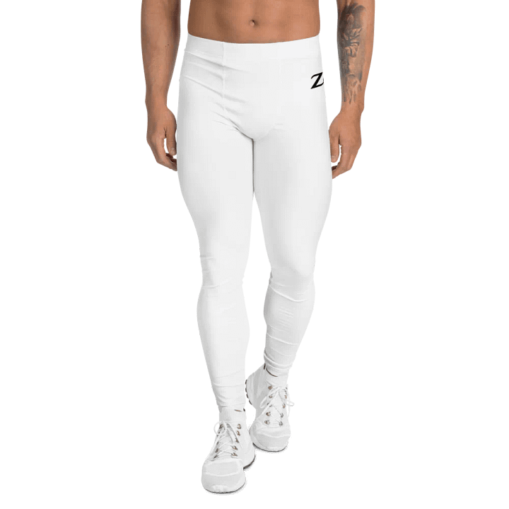White Zenith Men's Leggings product image (1)