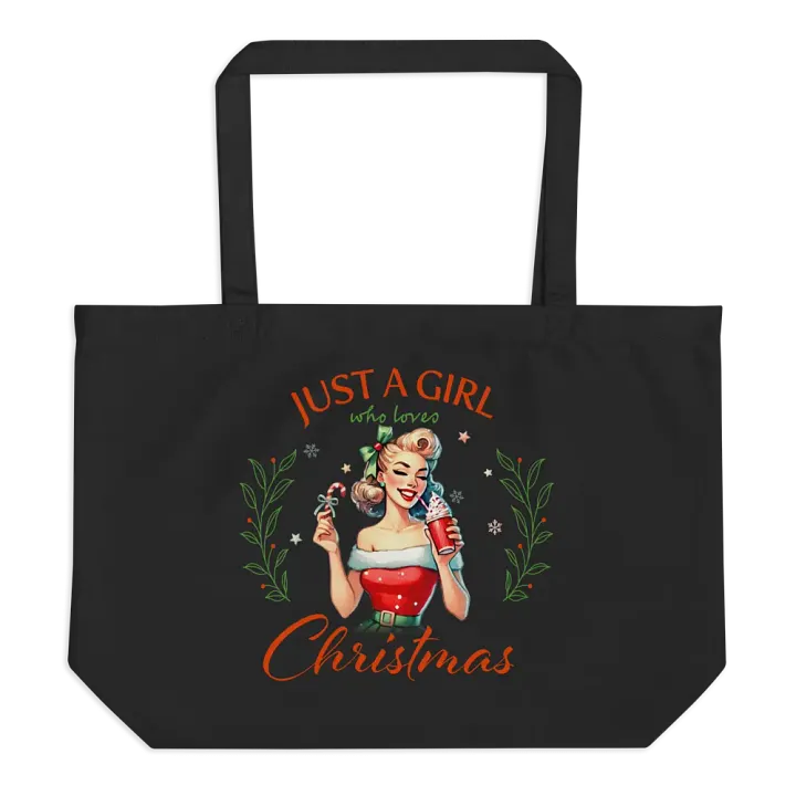 Just A Girl Who Loves Christmas Tote product image (1)