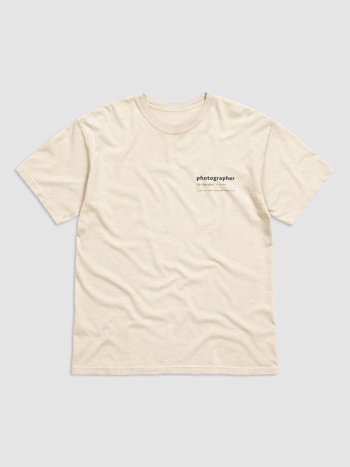 A Person Who Takes Photographs - T-shirt product image (2)