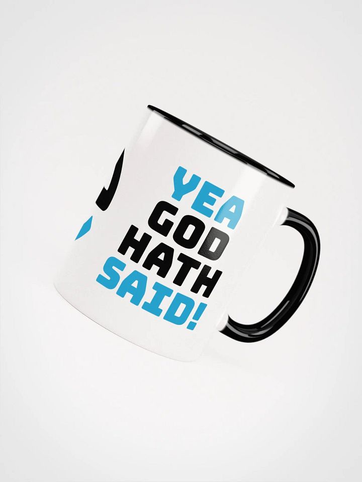 Yea God Hath Said - Q&A Mug product image (1)